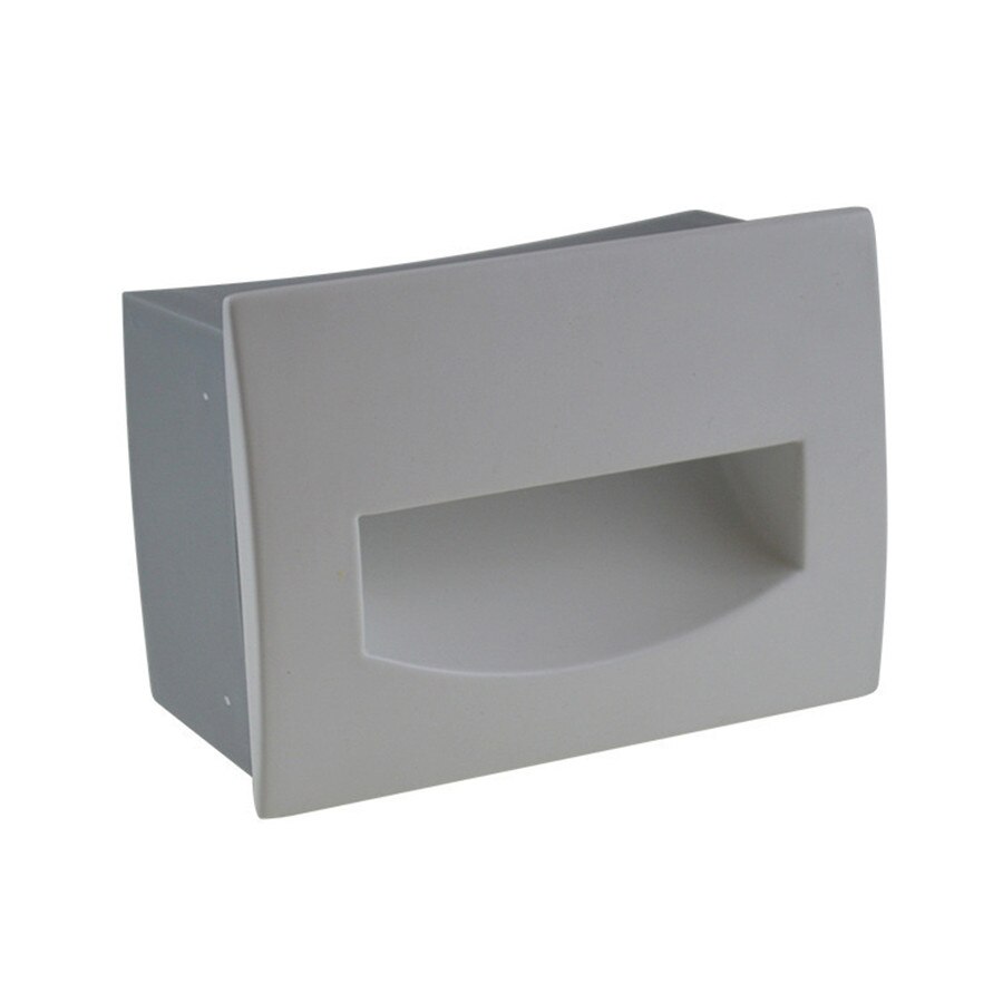 BEIAIDI 3W 5W Waterproof LED Stair Light Aluminum Recessed Led Step Light Outdoor Wall Mounted Background Light Step Aisle Lamp: White Rectangle / 3W Warm White