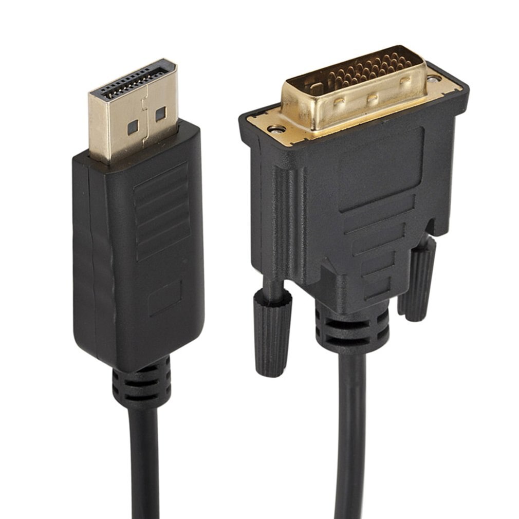 Dp Naar Dvi Adapter Kabel Displayport Naar Dvi 24 + 1 1.8 Meter 1080P Meerdere Schermen Display Functie Onleny