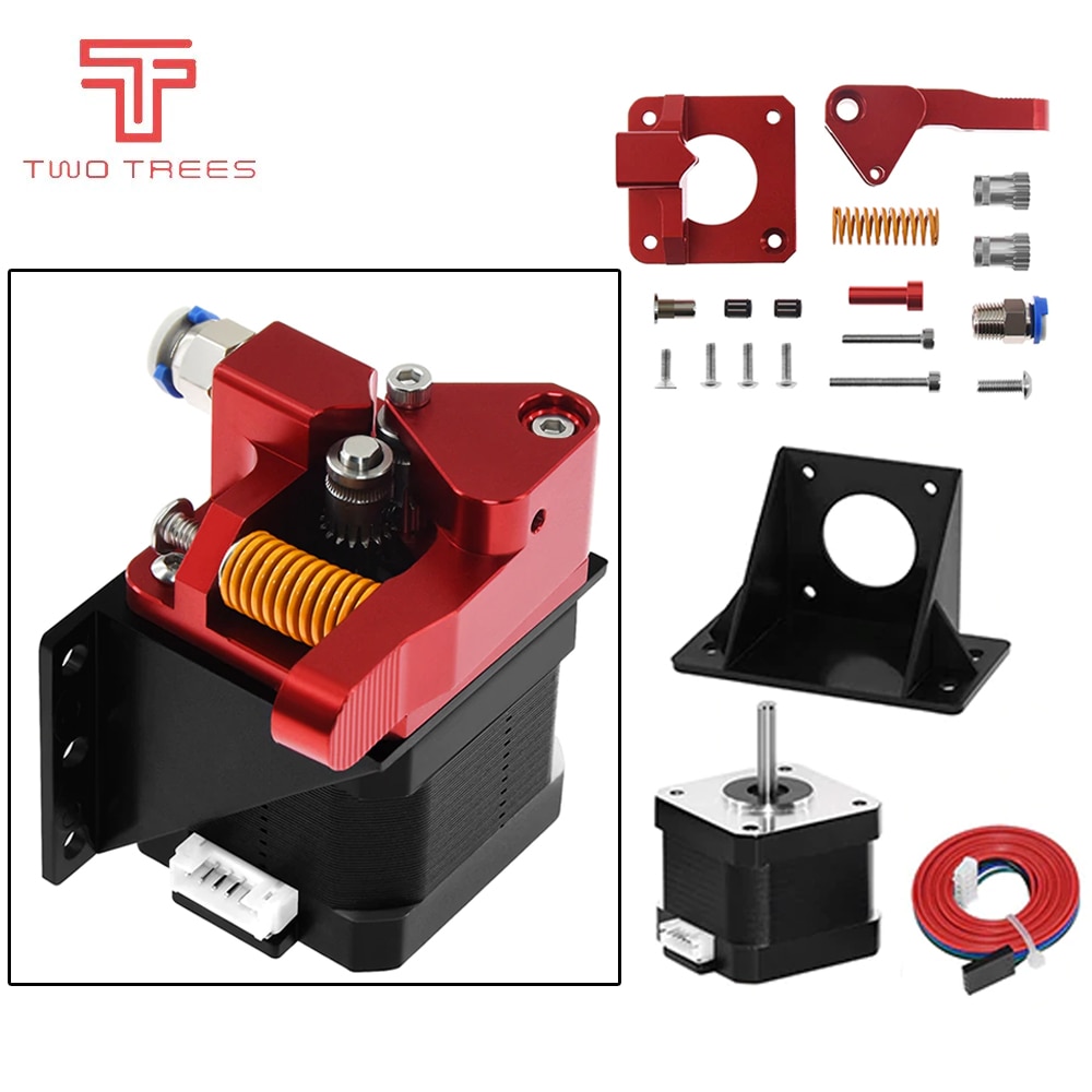 3D Printer Onderdelen MK8 Extruder Aluminium Blok Bowden Extruder 1.75Mm Filament Extrusie Voor MK8 CR10 CR-10S Ender 3 pro