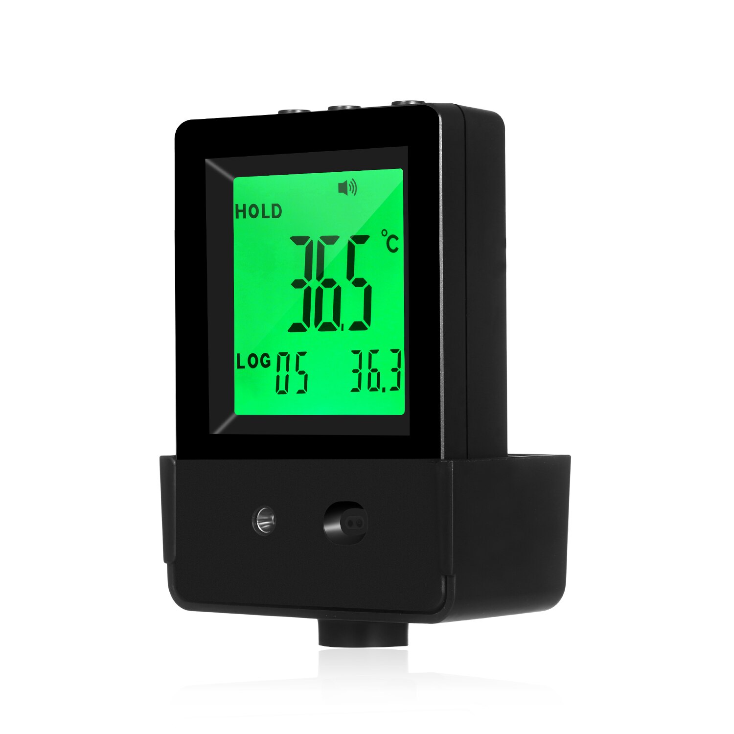 Infrarood Thermometer Muur Gemonteerde Temperatuur Meting Gauge Non-contact Automatische Smart Ir Inductie 3-Kleur Backlight