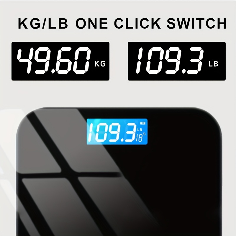 Digitale Waage – Präzisions-Elektronikwaage. LCD-Display mit maximaler Tragfähigkeit von 400 Pfund. Gewichtswaage, batteriebetrieben