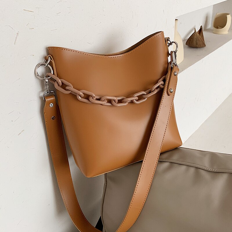 coréen grande capacité sac seau sac à main et sac à bandoulière sac de messager sac fourre-tout largeur 27cm hauteur 28cm