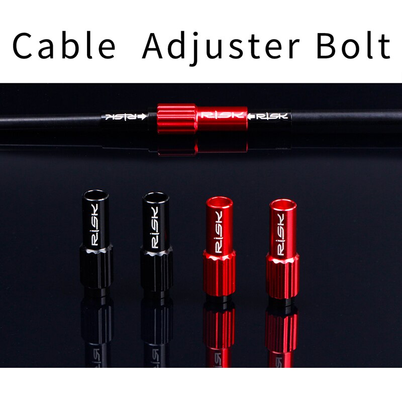 2pcs 4mm Mountain Road Bike Bicycle Inline Cable Adjuster Adapter