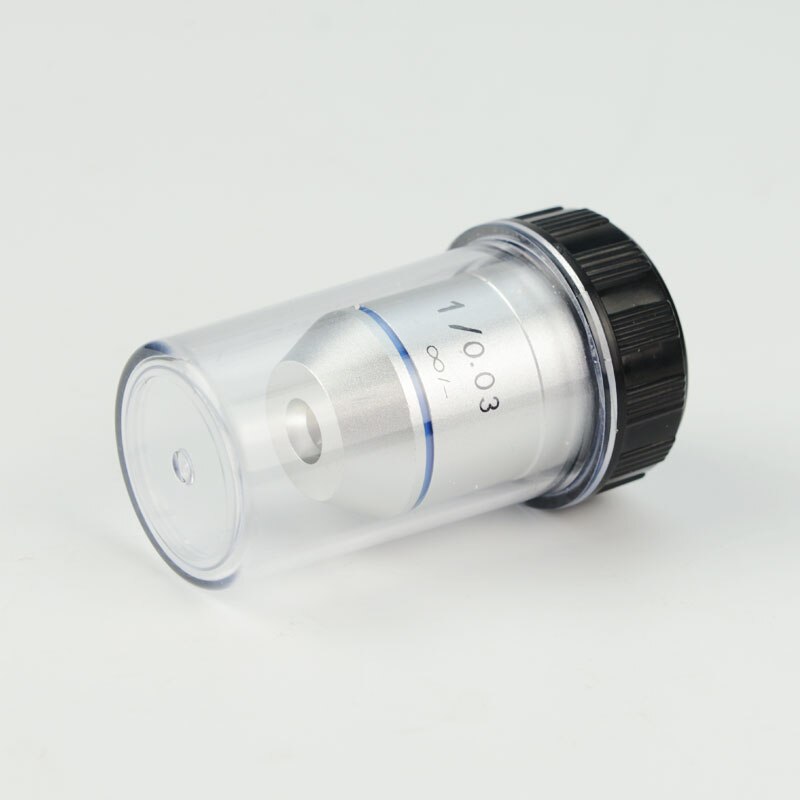 1X Microscope Objective Lens 195 Universal Biological Microscope Infinity Objective Lens Working distance 50mm Microscope lens