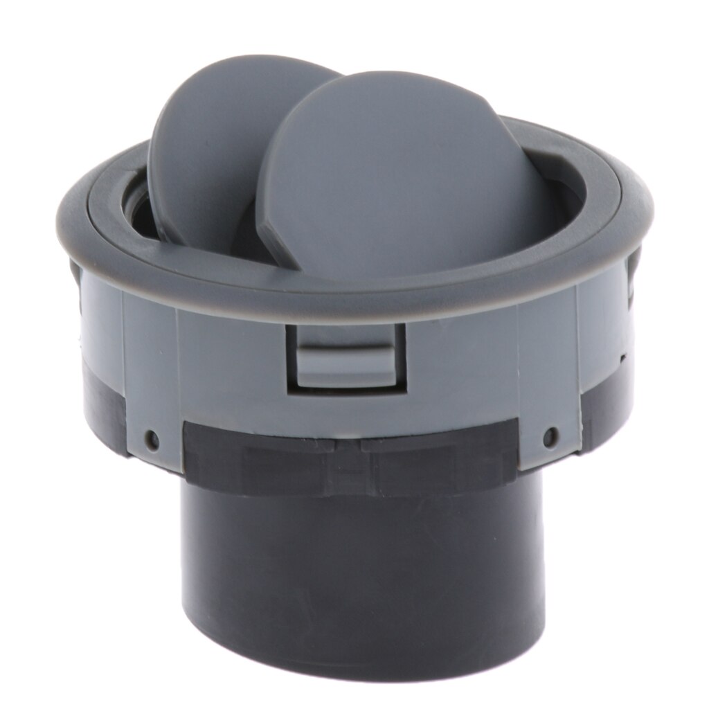 RV Yacht Interior Side Roof A/C Air-Conditioning Air Exhaust Vent Ventilation Outlet Grey 70x42mm
