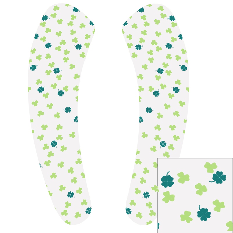 1Pair Portable Reusable Toilet Seat Covers Soft Washable WC Toilet Lid Cover universal Closestool Mat Seat Bathroom Accessories: White Clover