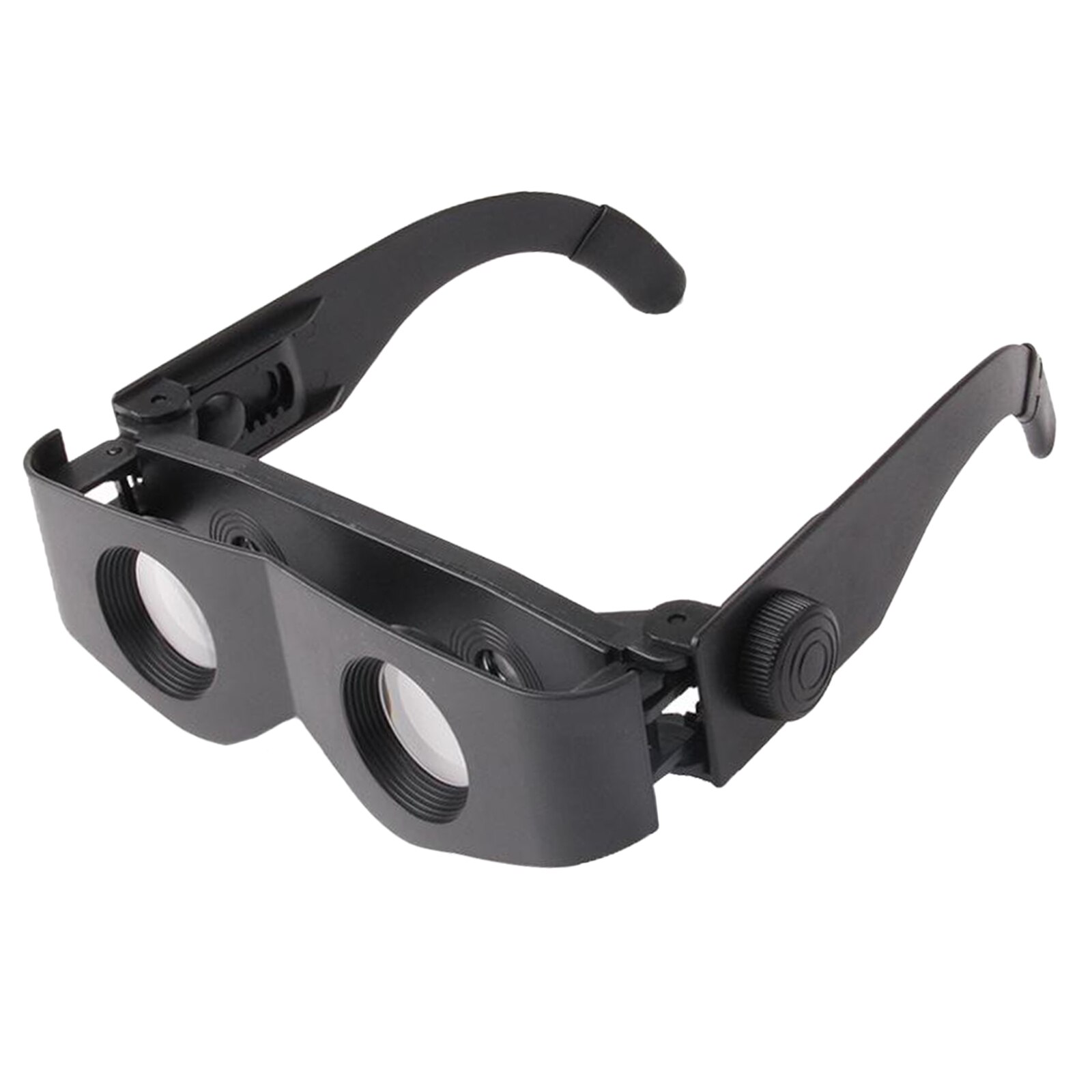 Adjustable Focus Glasses Telescope Magnifier Binoculars :300 ~ 400%