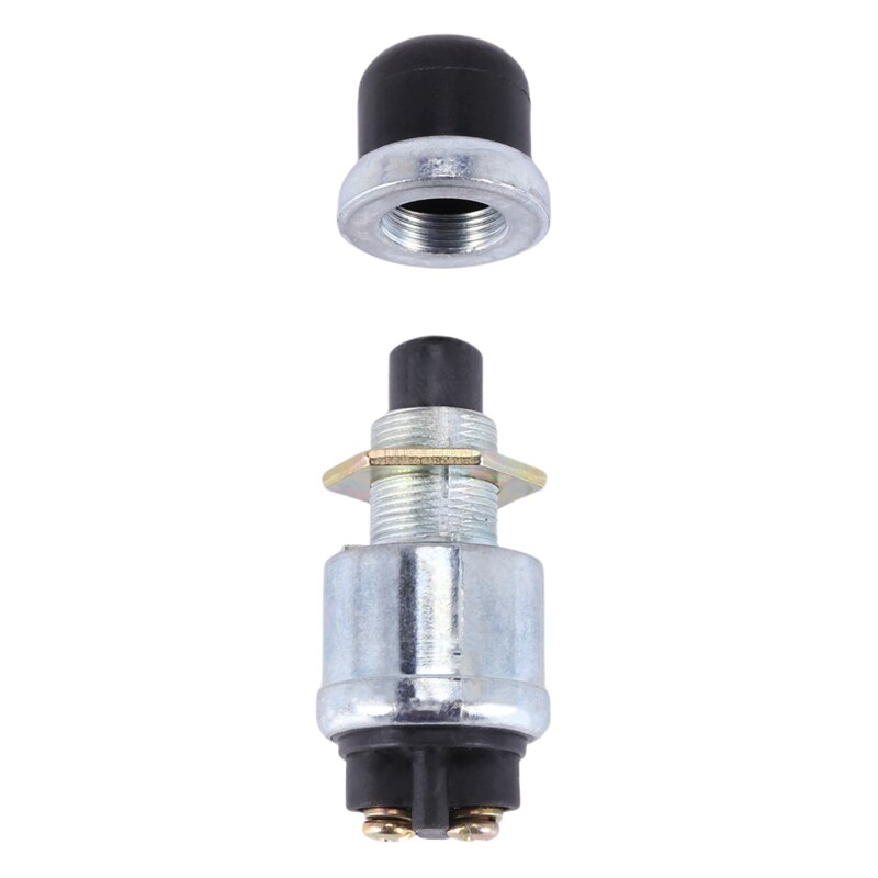 Heavy Duty Engine Start Push Button Heavy-Duty Momentary Start Switch 12V Dc Weatherproof Push Button Start Switch(50 Amps)