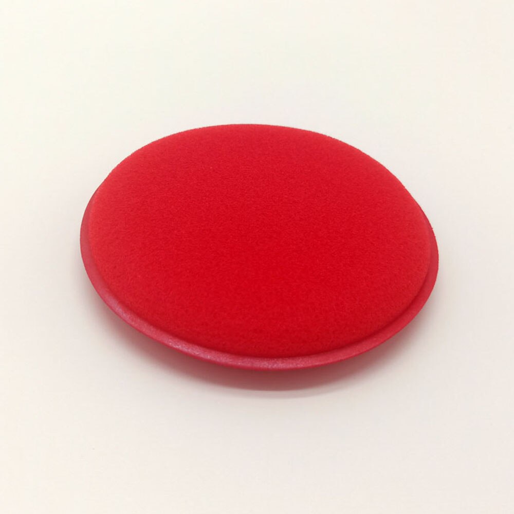 Pyöreä sieni vaahto käsin kiillotustyyny auton sieni vaha kiillotusvaahto sieni auton vaha tyyny auton kiillotussarja