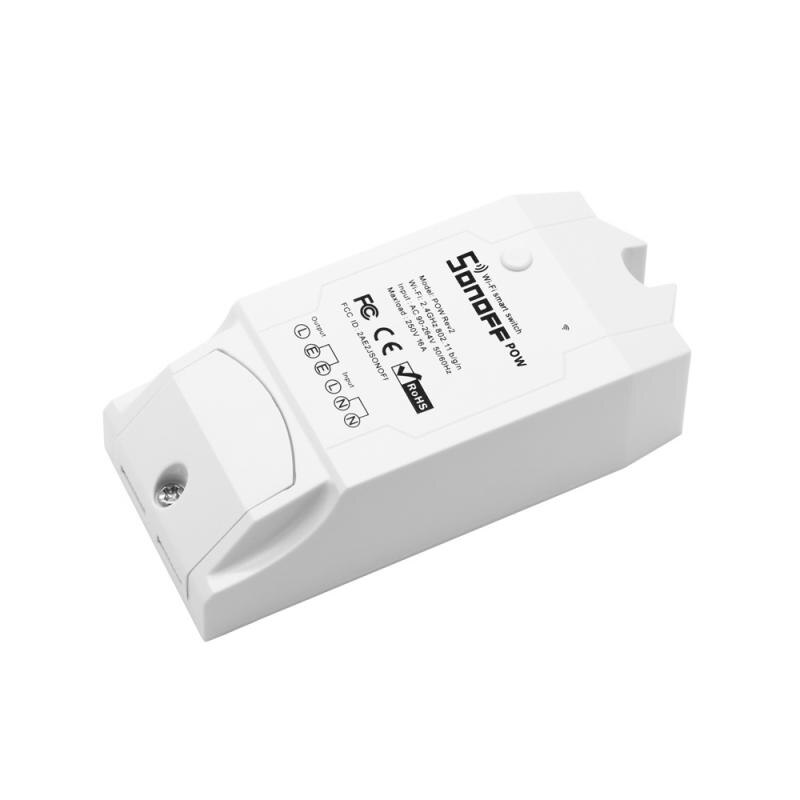 Itead Sonoff Pow R2 Wifi Schakelaar Controller 16A 3500W Real Time Stroomverbruik Monitor Meting Voor Smart Home Automation