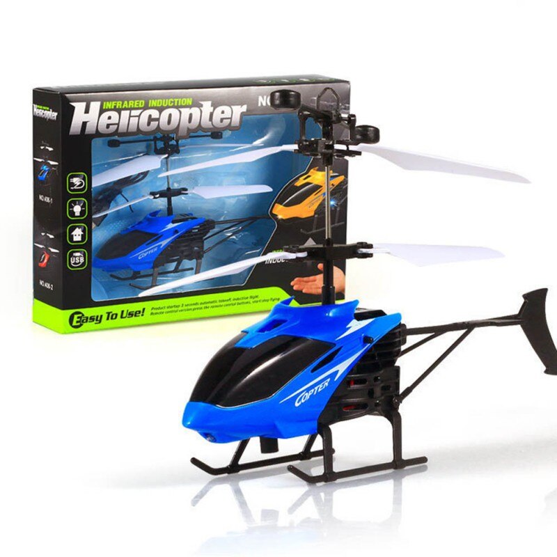 Hélicoptère à capteur infrarouge, 3D Gyro hélicoptère électrique, Micro 2 canaux, jouet pour enfants: A1
