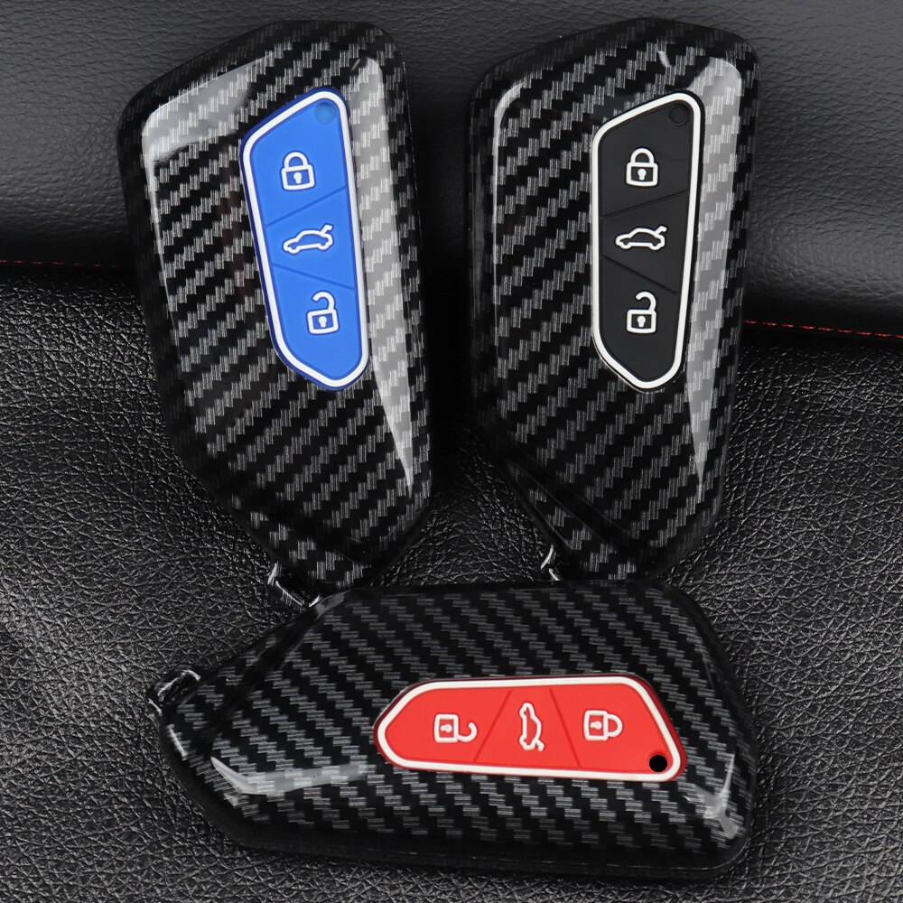 Auto Schlüssel Fall Abdeckung Für VW Volkswagen Golf 8 MK8 ID.3 ID.4 Für Skoda Octavia 4 A8 Sitz Leon MK4 cupra Formentor 2022
