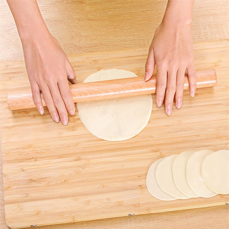 Keuken Houten Deegroller Keuken Koken Bakken Tools Accessoires Ambachten Bakken Fondant Cake Decoratie Deeg Roll