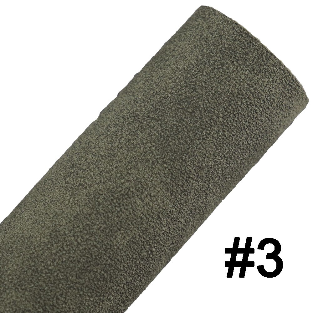 30X134Cm Roll Plain Kleur Frosted Suède Zool Faux Syntetic Leer Stof Materiaal Voor Haarelastiekjes Oorbel Handtassen diy KY008: KY008 -  3