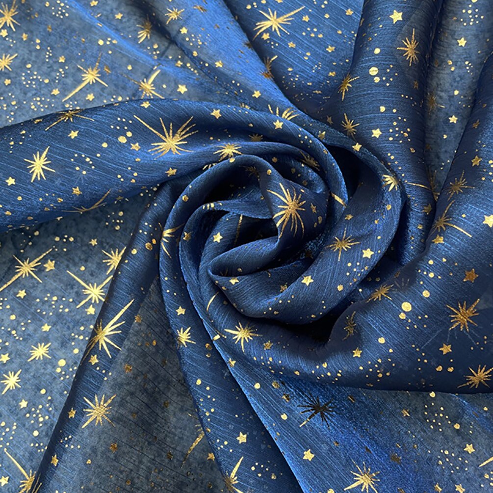 Glitter skinnende crepe organza stof bronzing tyl mesh stof til kvinde bluse festkjole i metermål: 2