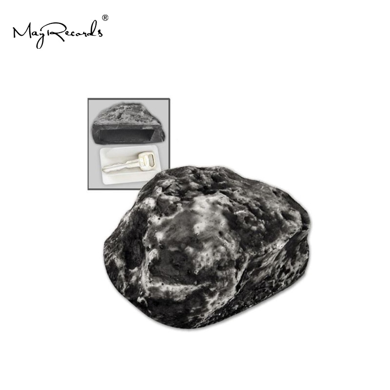 Outdoor Garden Key Box Rock Hidden Hide In Stone Security Safe Storage Hiding
