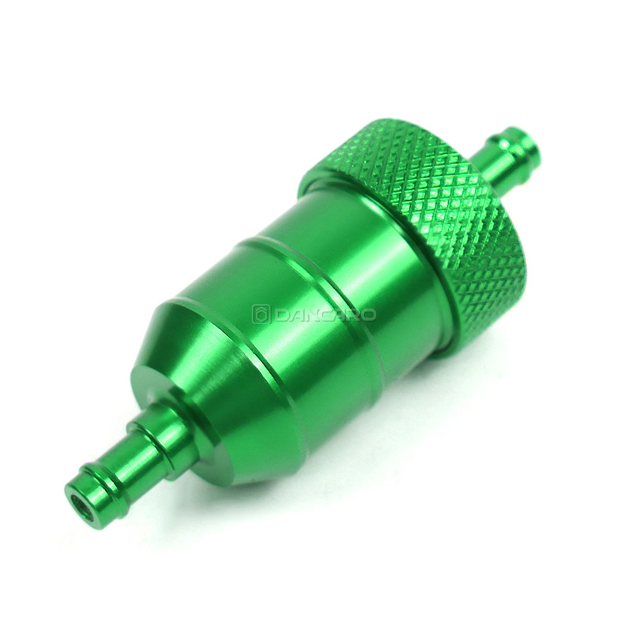 Filtro de combustible Universal para motocicleta, 8mm, motor en línea, carburador CNC, filtro de Gas y combustible, filtros de aceite para Motor, accesorios todoterreno ATV