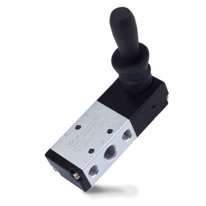 4H230-08/4H330C-10/4H40-15 3 Position 5 Port Air Manual Valve Pneumatic Control Valve 5/2 Way Hand Lever Operated Control Valve