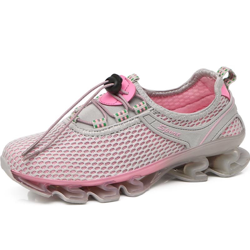 Comemore Outdoor Sport Shoes Woman Sneakers Woman Sports Shoes Women's Running Shoes Summer Sapatos Femininos Blue Walk: pink / 6