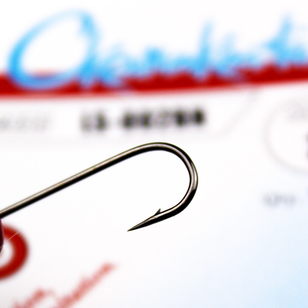 10pcs / 30pcs fishing hooks Long Fish Round Bent Joint Hook gamakatsu