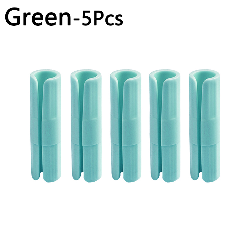 5Pcs Plastic Antislip Klem Laken Quilt Bed Cover Clips Grijpers Fasteners Matras Houder Thuis Besroom Levert: Green