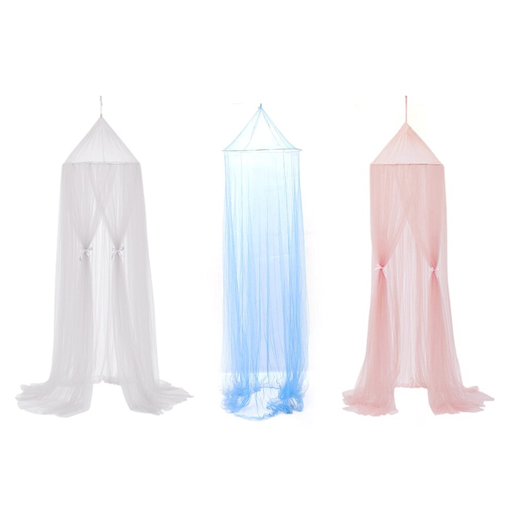 Princess Dome Bed Tent Polyester Hanging Anti Mosquito Net Girls Bedroom Sleeping Accessories Voile Garden Camping