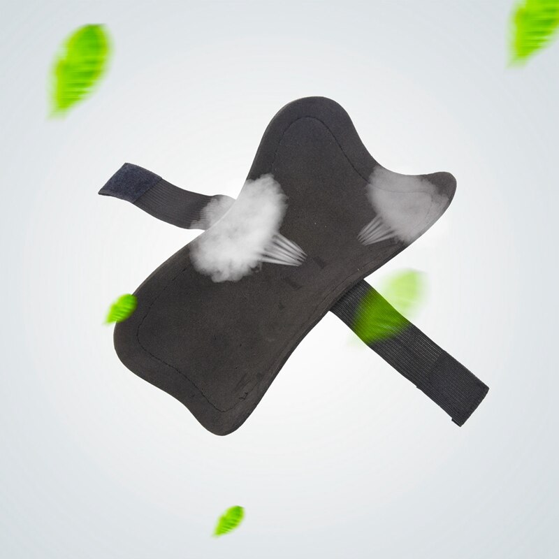 White Durable 1 Pair Competition Pro Soccer Shin Guard Pads Shinguard Protector