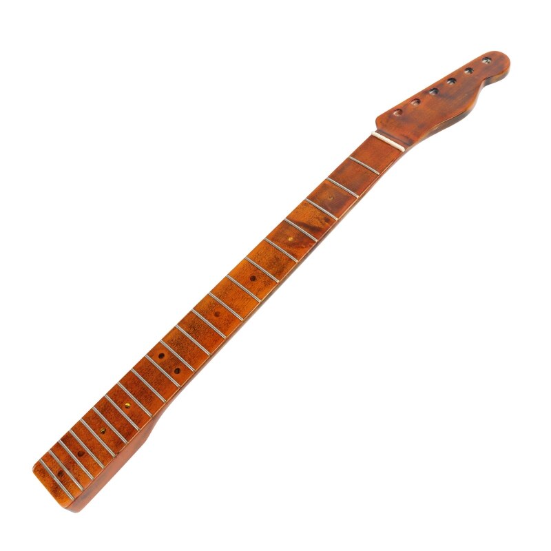 Vintage lönn elektrisk gitarrhals 21 frets greppbräda greppbräda för tl tele