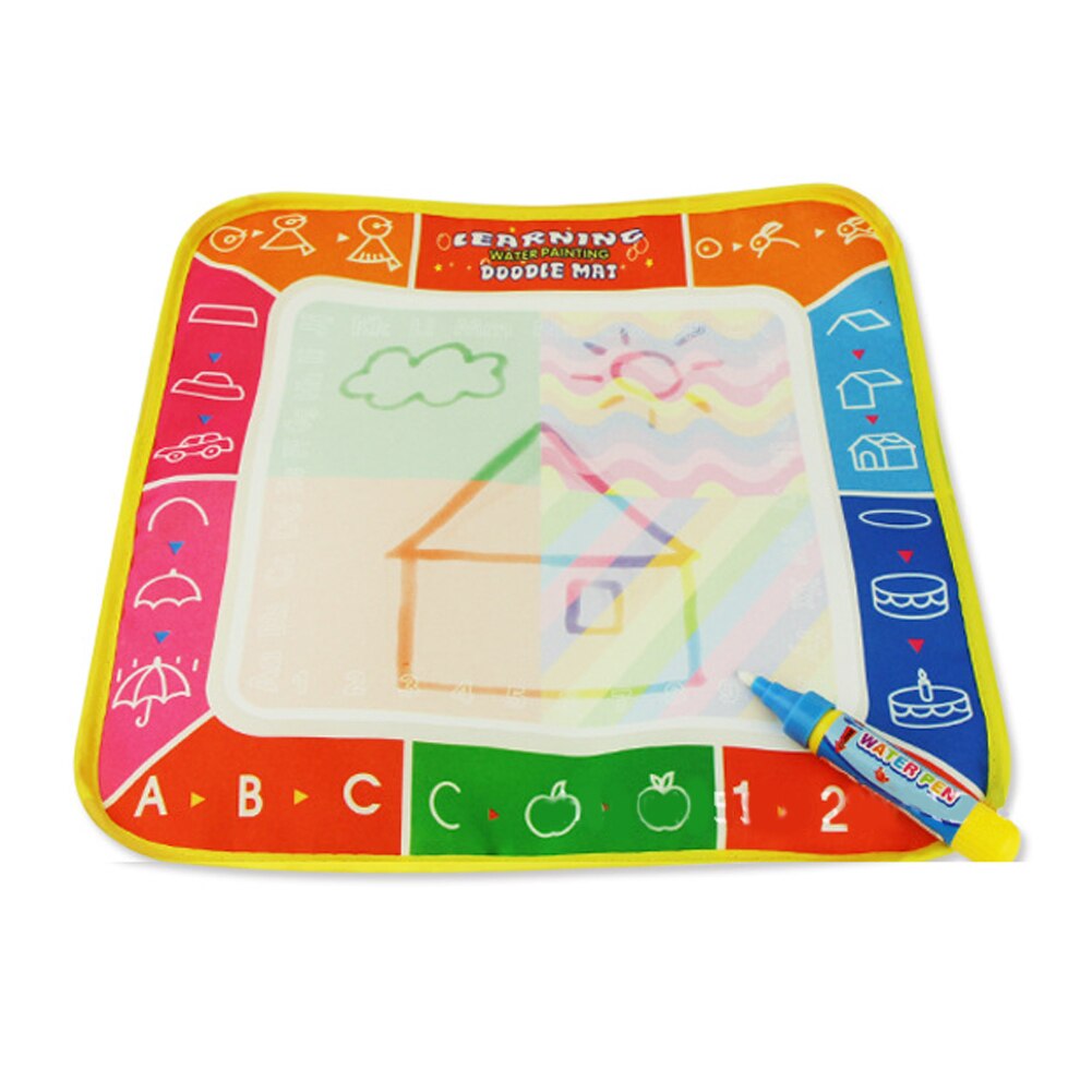 Popular Kids Board Painting Doodle Magic Pen Writing Water Drawing Mat Education
