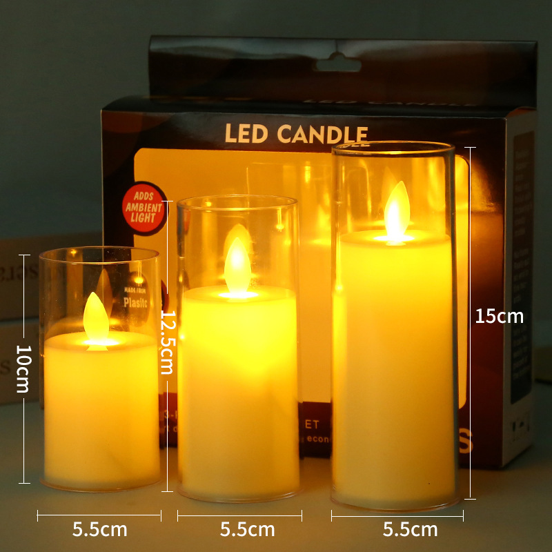 1/6 stücke LED Flammenlose Elektrische Kerzen Lichter Kreative LED Tee Lampe warm Weiß Flackern Kerzen Teelicht Für Hochzeit Weihnachten: Blau