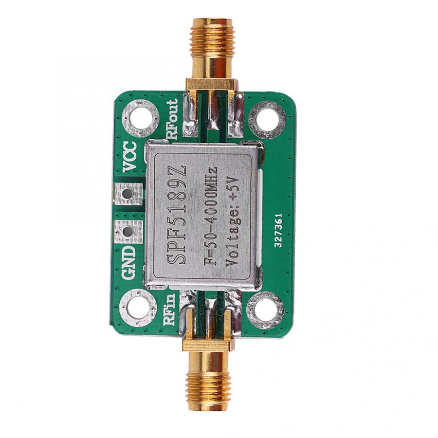 LNA 50-4000MHz SPF5189 RF Amplifier Signal Receiver For FM HF VHF / UHF Ham Radio Professinal Audio AMP