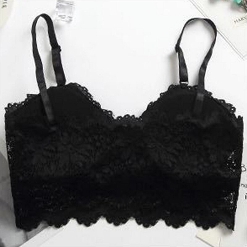 Sexy Bralette Crop Top Push Up Bh Meisje Ondergoed Sexy Bh Vrouwen Lace Lingerie Femme Naadloze Draadloze Beha Intimates