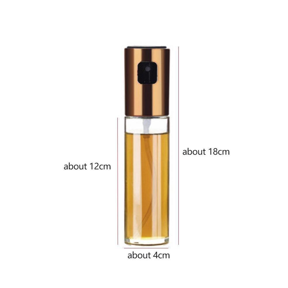 1pc glas olivenolie sprøjte olie spray tom flaske eddike flaske olie dispenser til madlavning salat bbq køkken bagning