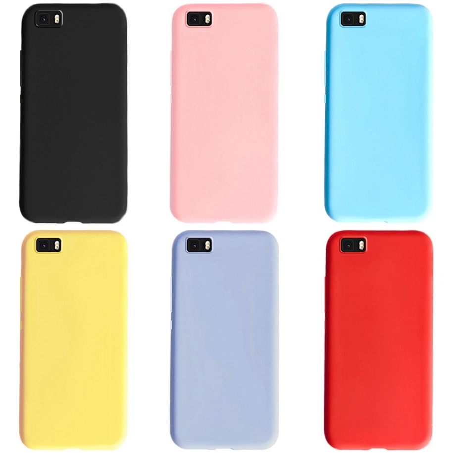 For Huawei P8 Lite Case Cover Huawei P8 Lite P8Lite Matte Covers Fundas Silicone Case For Huawei P8 Lite ALE-L21 5.0&quot; Coque