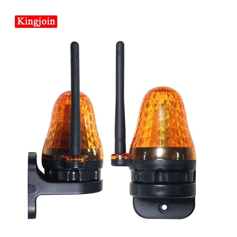Lámpara de alarma gigante AC/DC de 12V -265V Flash de luz LED para abrir puerta corredera/puerta de barrera
