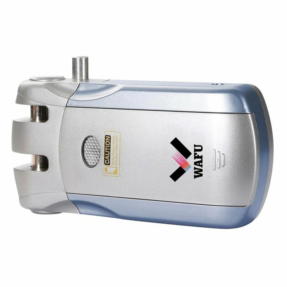 Security Keyless Wireless Remote Control Electronic Lock Invisible Keyless Entry Door Lock 433mHZ Controllers Phone APP Control