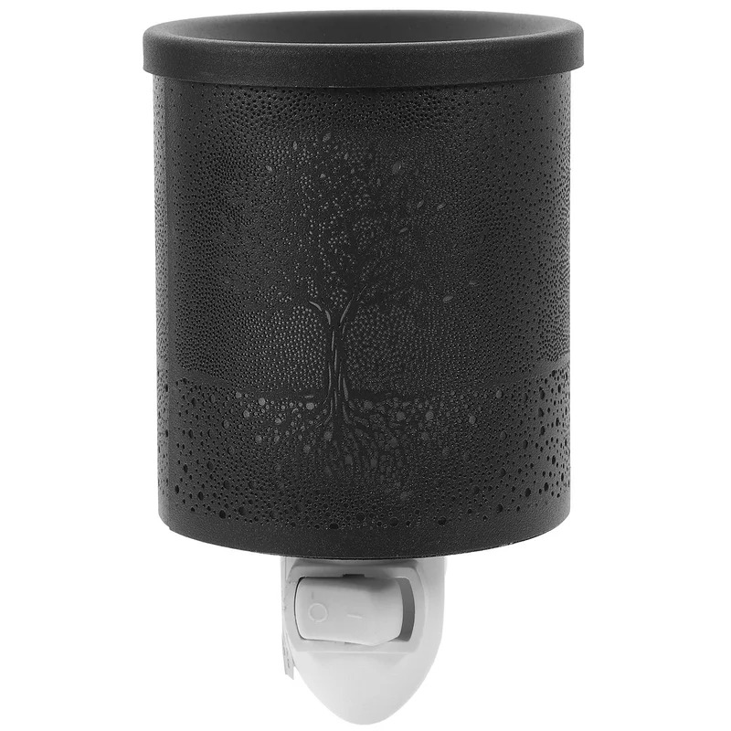 Metal Plug In Wax Warmer Electric Burner Scented Oil Night Lamp Aromatherapy Furnace Bedroom Incense Burner
