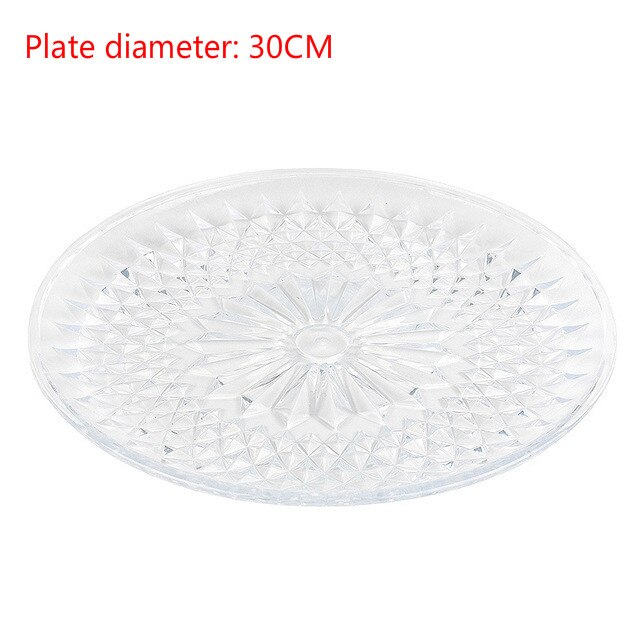 Europäischen Kuchen Stehen Obst Snack Ablage Platten 3-schicht Kunststoff Platte Hochzeit Party Lagerung Tabletts dekore: 8