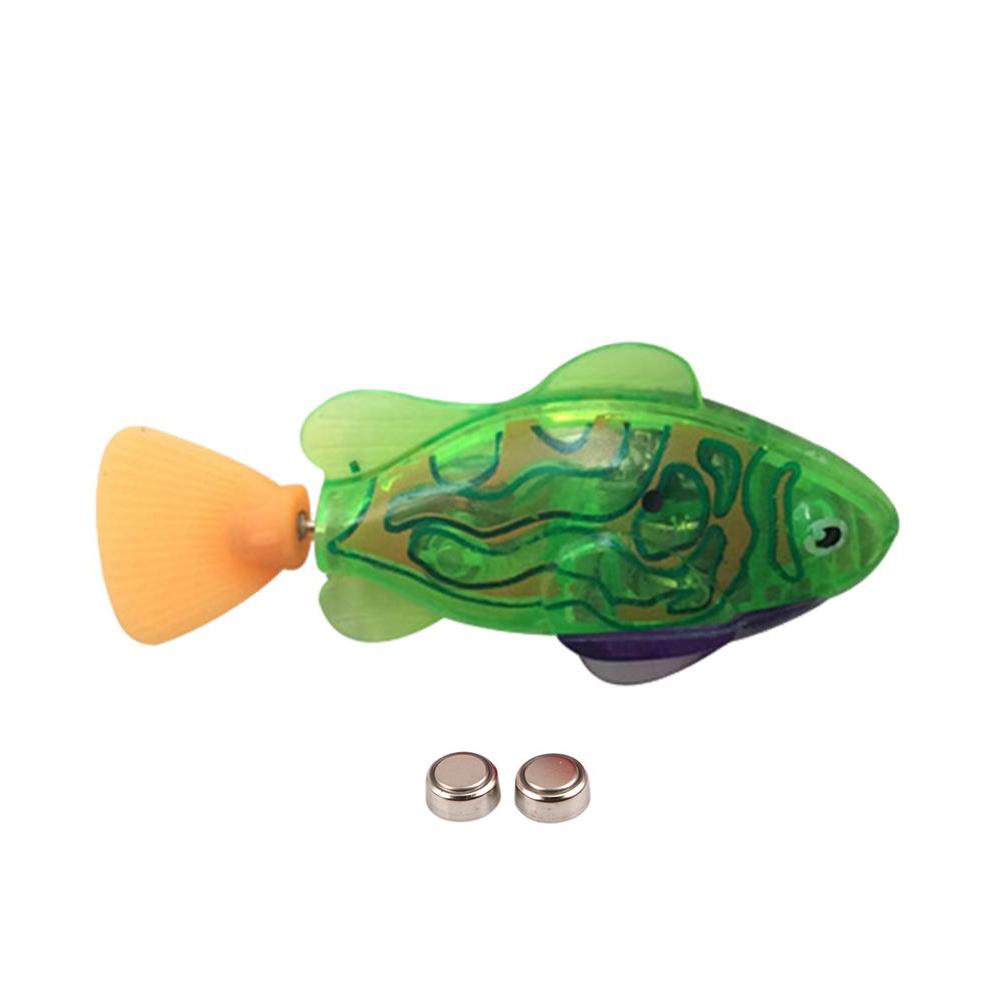 Sjov svømning elektronisk svømning fisk batteridrevet legetøj fisk kæledyr til fisketank dekorere fisk: -en