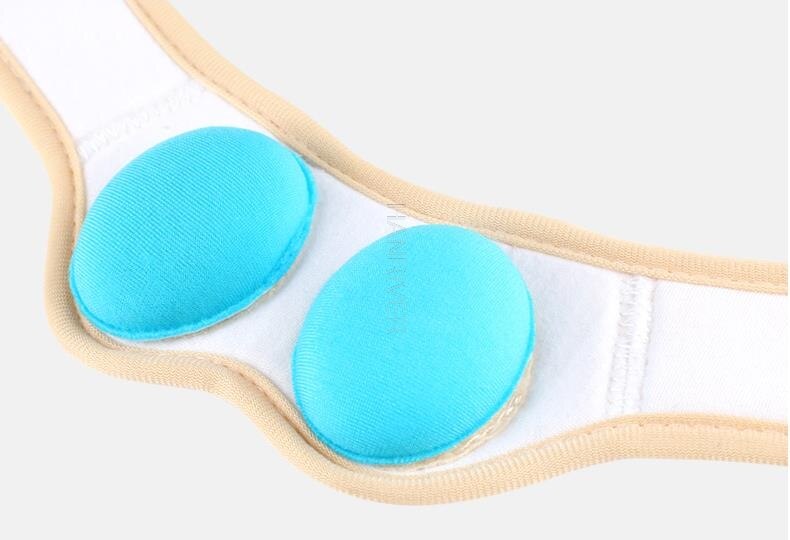 Brokk belte fagverk for inguinal eller sports brokk støtte brace smertelindring gjenoppretting stropp med 2 flyttbare kompresjonsputer
