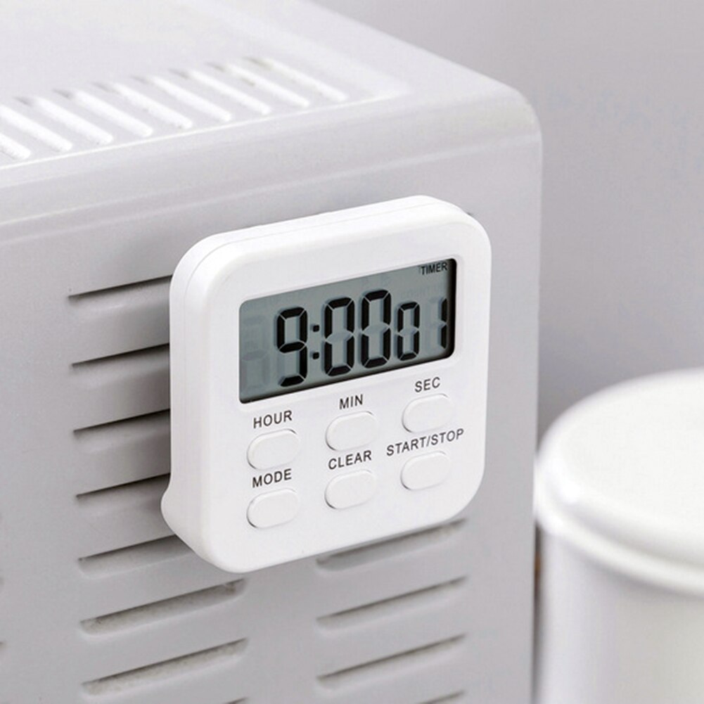 Digital Timer Kitchen Countdown Timer Cooking Baking Alarm Clock with Stand