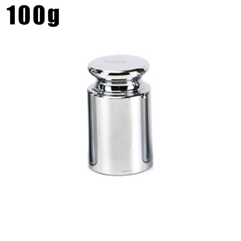 1/100g acier inoxydable poids M1 poids d'étalonnage précision gramme échelle poids Standard rapide: 100g