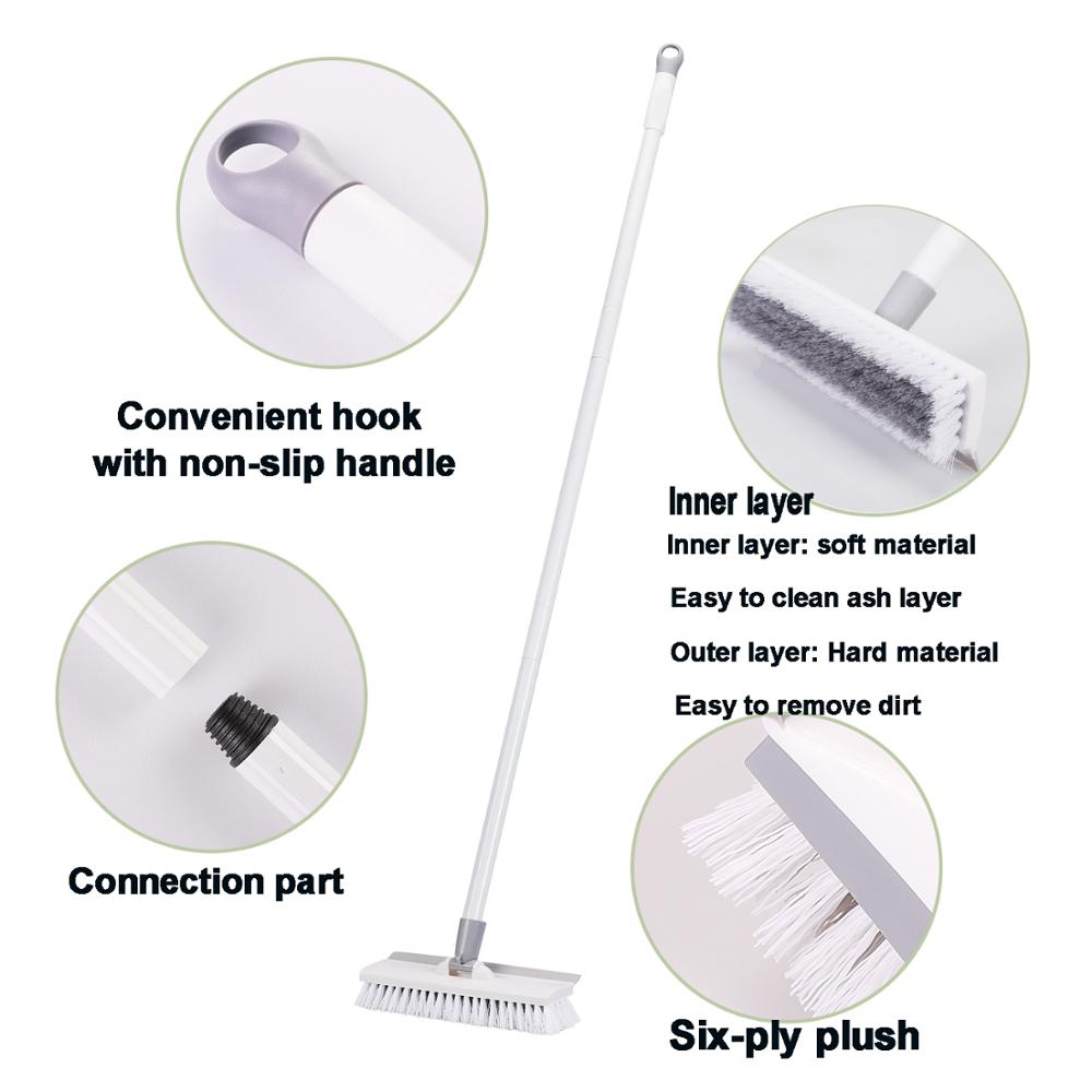 Jesun Haushalts küche Badezimmer Boden reinigungs bürsten Scrub ber Cleaner Rake