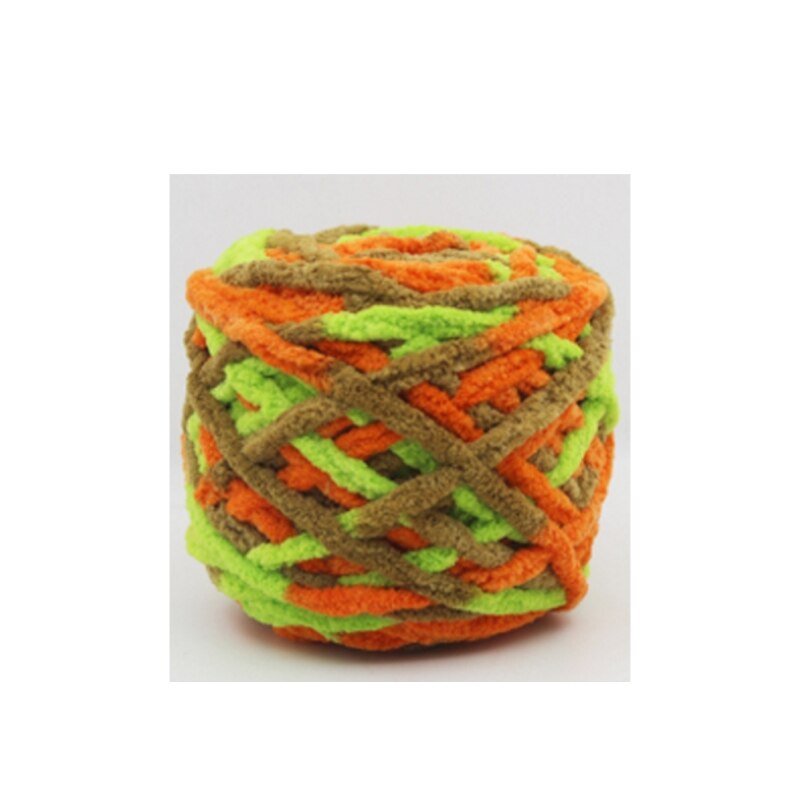 2022 100g/1ball Soft Cotton Hand Knitting Yarn Chunky Woven Bulky Crochet Worested