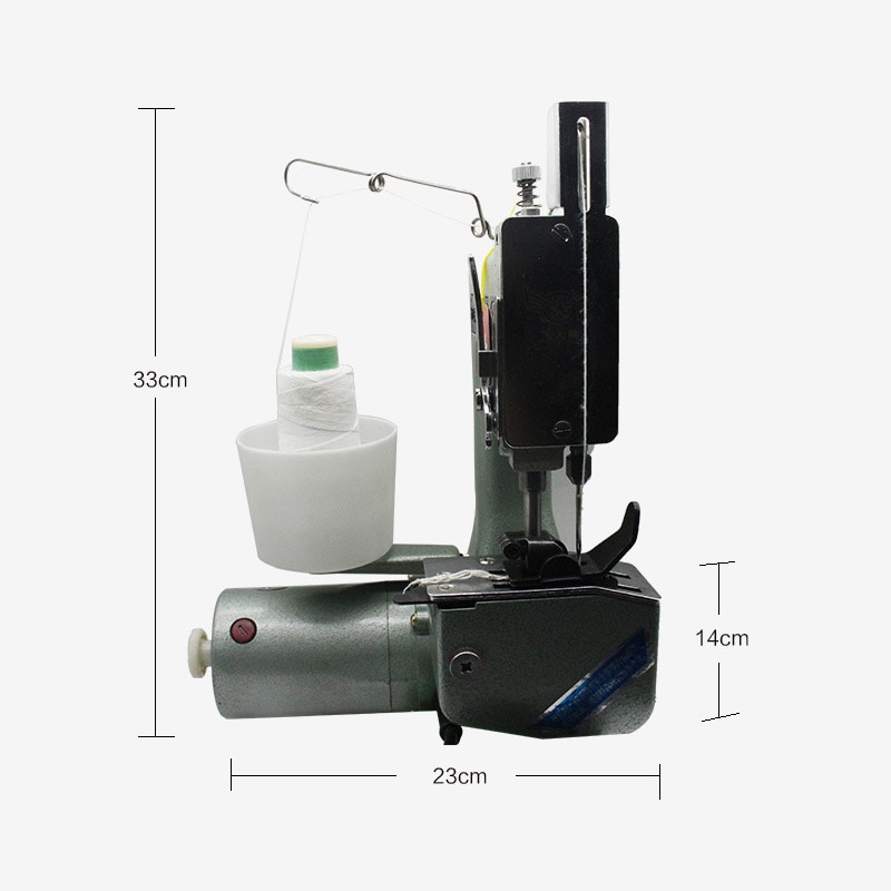 Draagbare Elektrische Naaimachine Geweven Zak Sluitmachine Verpakkingsmachine Zak Dichter Packet Sealer GK9-2