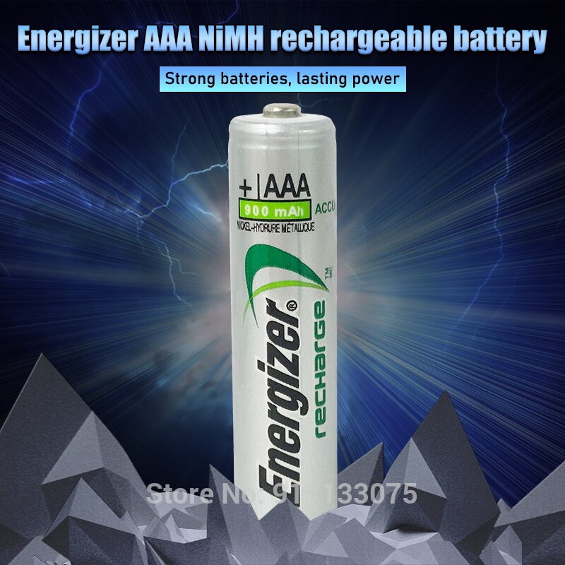 Energizer AAA 1.2V 900mAh Ni-MH Rechargeable Battery For Camera Flashlight Remote Control Toy Shaver Pre-charged NI-MH Bateria