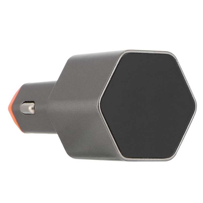 12V 3A Dual USB Smart Voice Car Charger Adapter Fast Charging for iPhone Samsung