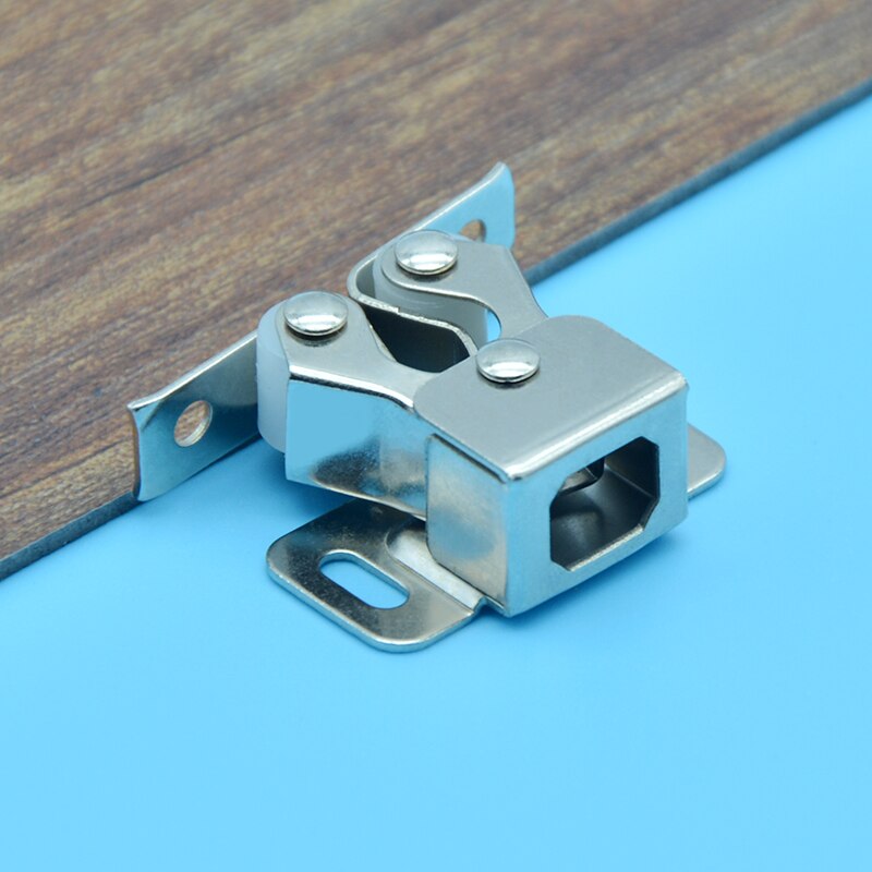 10 Pieces Cabinet Catches Door Closer Snap Buckle Closet Kitchen Lock Furniture Wardrobe Spring Drawer Hardware
