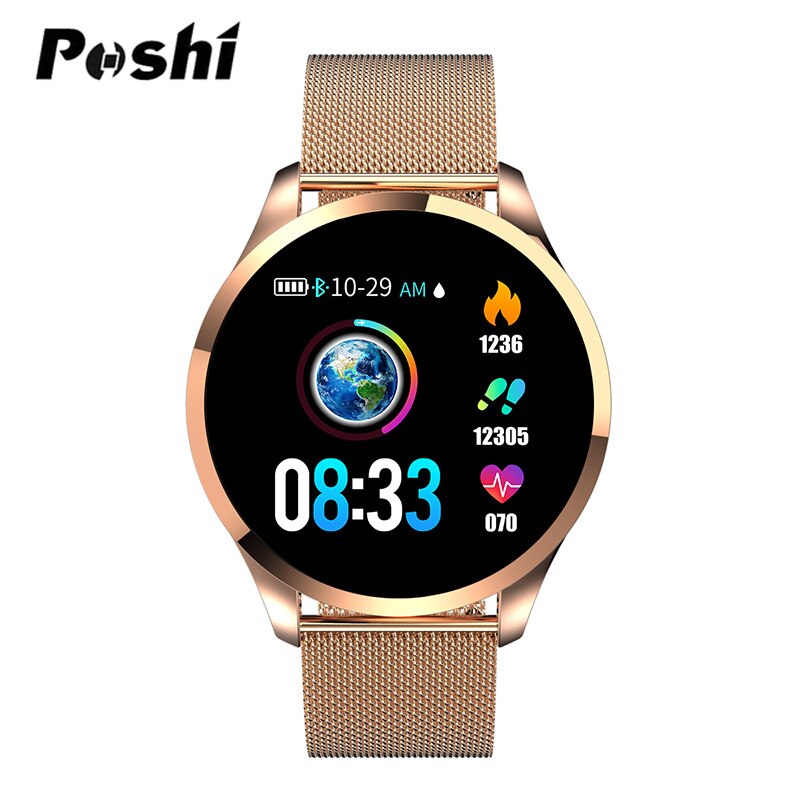 Montre intelligente de luxe hommes moniteur de fréquence cardiaque pression artérielle Sport Fitness montres femmes montre numérique IOS Android Iphone Smartwatch