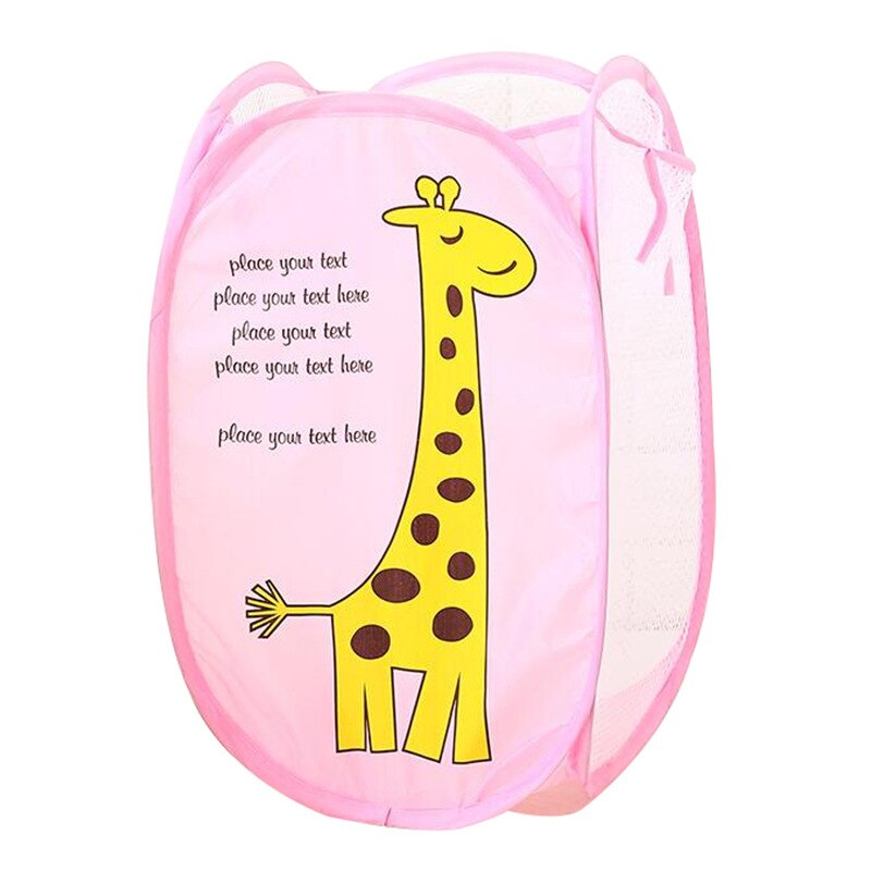 Huis: Cartoon Paragraph  Pink Giraffe